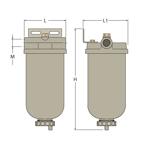 Filtr paliwa typ 1168