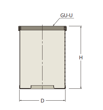 Zestaw składający się z: sitka ze stali nierdzewnej 316 oraz uszczelki w kształcie litery U do filtra wody typu KIT1164