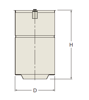 Sitko ze stali nierdzewnej 316 do filtra wody z cynkiem typu KIT1283
