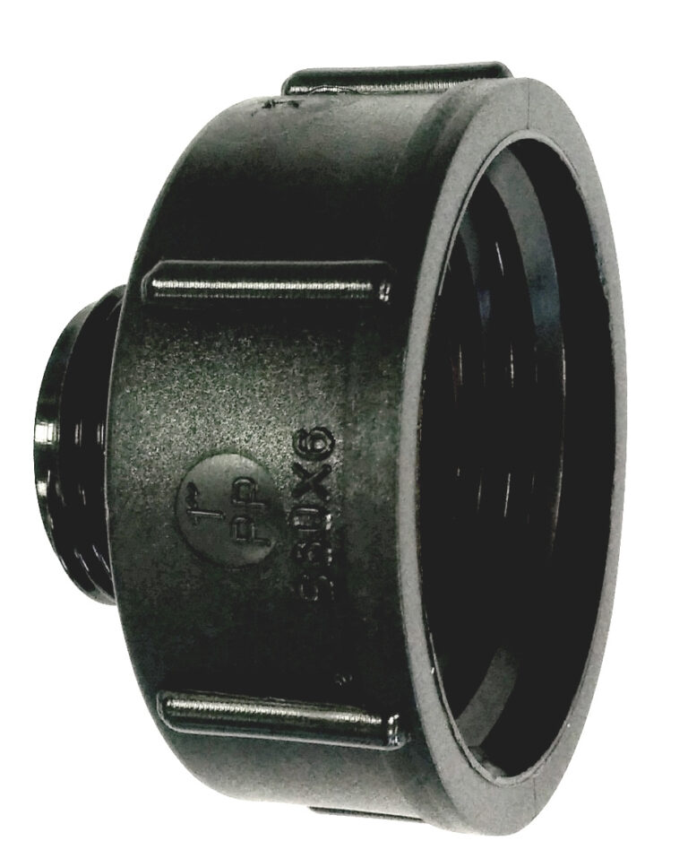 Bucchi FM Adapter binnendraad DIN 513 met food-grade NBR afdichting, type 0102428