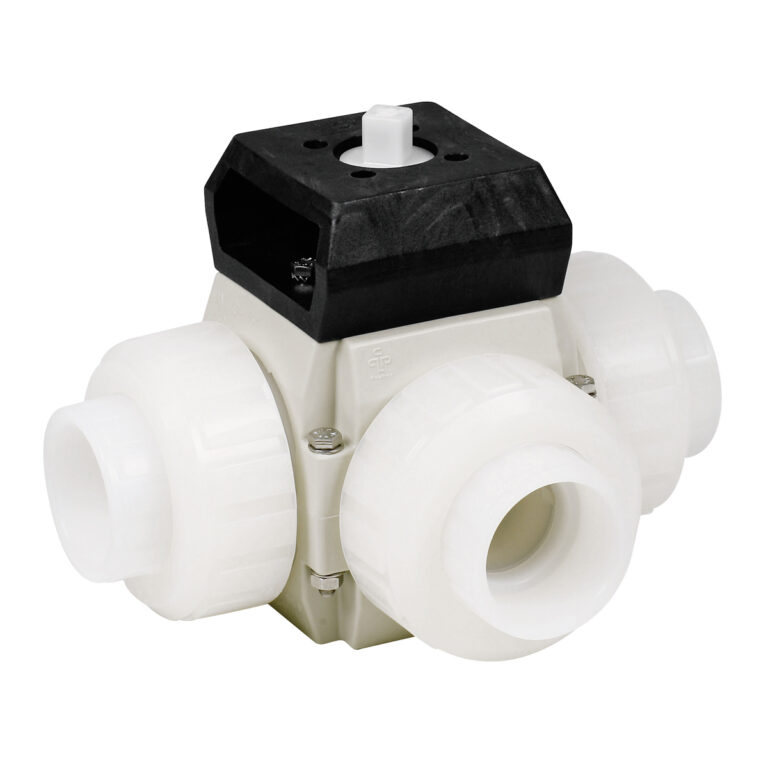 Praher 3-Wege Kugelhahn S4 PVDF Adapterset-Titelbild