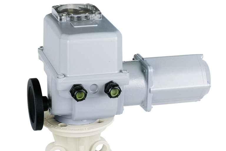 Praher Absperrklappe K4 PP Elektroantrieb Valpes und Lug Type