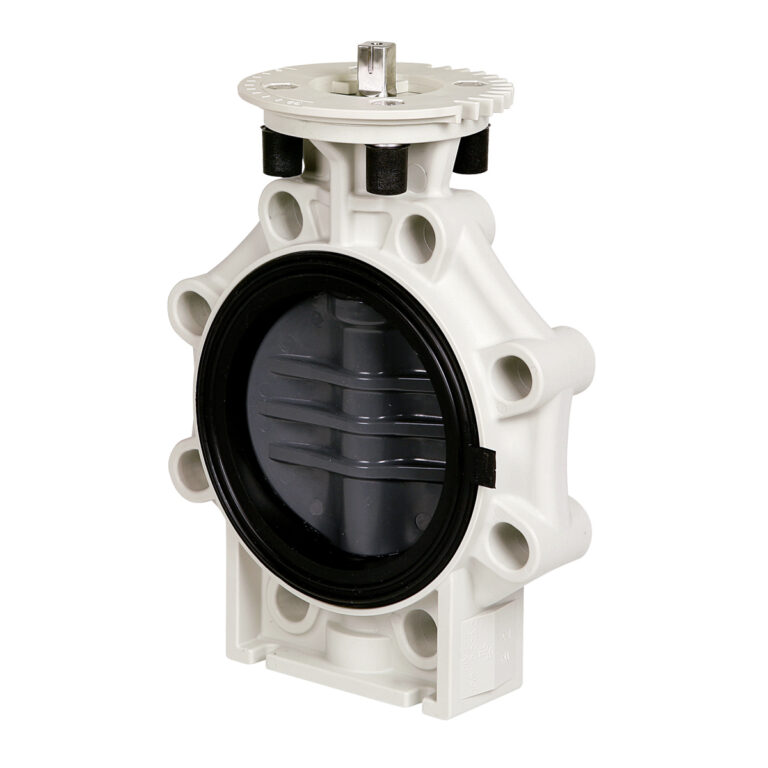 Praher Absperrklappe K4 PVC-U Adapterplatte-Titelbild