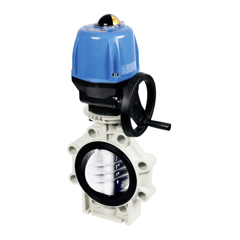 Praher Absperrklappe K4 PVDF Elektroantrieb Valpes-Titelbild